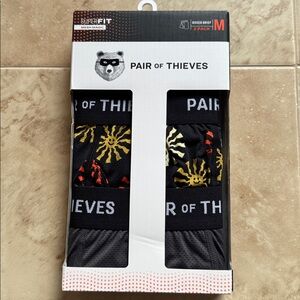 Pair of Thieves Super-fit Mesh Magic NWT Medium Boxer Briefs 2-Pack